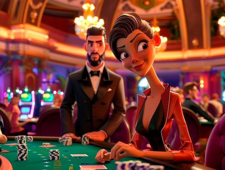 Dealer Speed Baccarat petirslot mengeluarkan kartu dengan cepat di meja live-dealer
